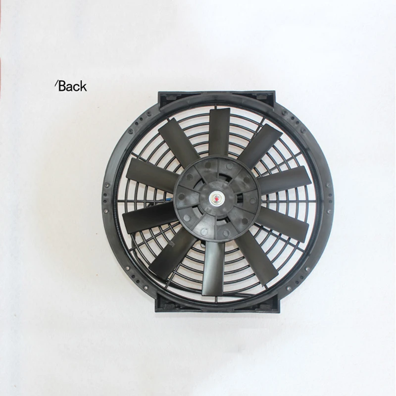 Electronic fan 10 inch electronic fan 12v24v car air conditioning fan water tank cooling fan retrofit