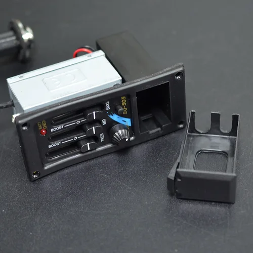 Imagen 2 del producto EQ-505R pastilla de Guitarra acústica 3 bandas preamplificador de Guitarra amplificador ecualizador pastilla piezoeléctrica accesorios de Guitarra