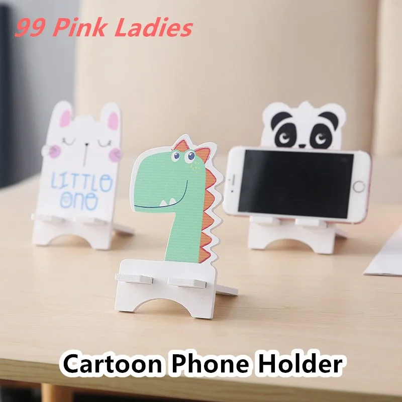 Soporte de teléfono de escritorio con forma de Animal de madera, soporte Universal para Iphone, Samsung, Huawei, Xiaomi, soporte de teléfono de viaje para tableta