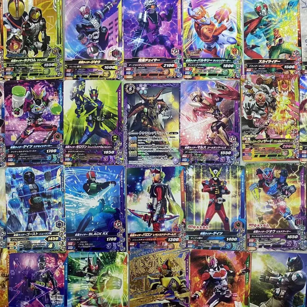 Bandai Kamen Rider HEROES BATTLE Card Game Arcade Battle Card TCG Golden Laser Card 3D Early Classic Toys