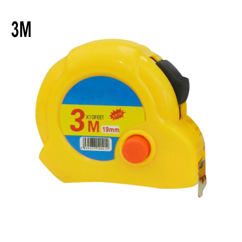 3M 5M 7.5M Retractable Lockable High Precision Steel Measurement Tape Office School Measuring Ruler Tool For Drawing Design