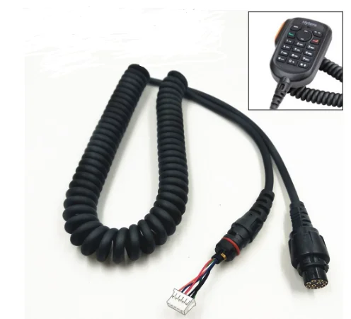 DIY Spare Cable 10-Pin Aviation Connector for SM19A1 Speaker for Hytera MD780/G MD782 RD982MD680 RD980 MT680 etc car radio DIY