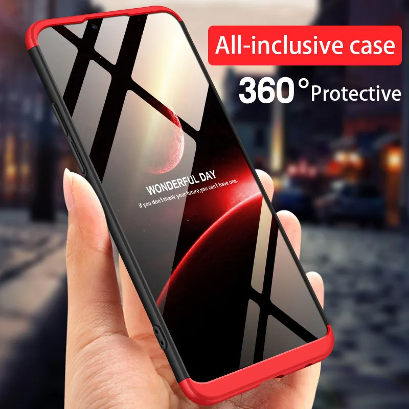 Realme XT RealmeXT RMX1921 Case 360 Degree Full Body Protected Matte Hard Cover Phone Case for Realme XT RealmeX2 RMX1921