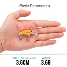 Mini Crankbait Fishing Lures Set #6