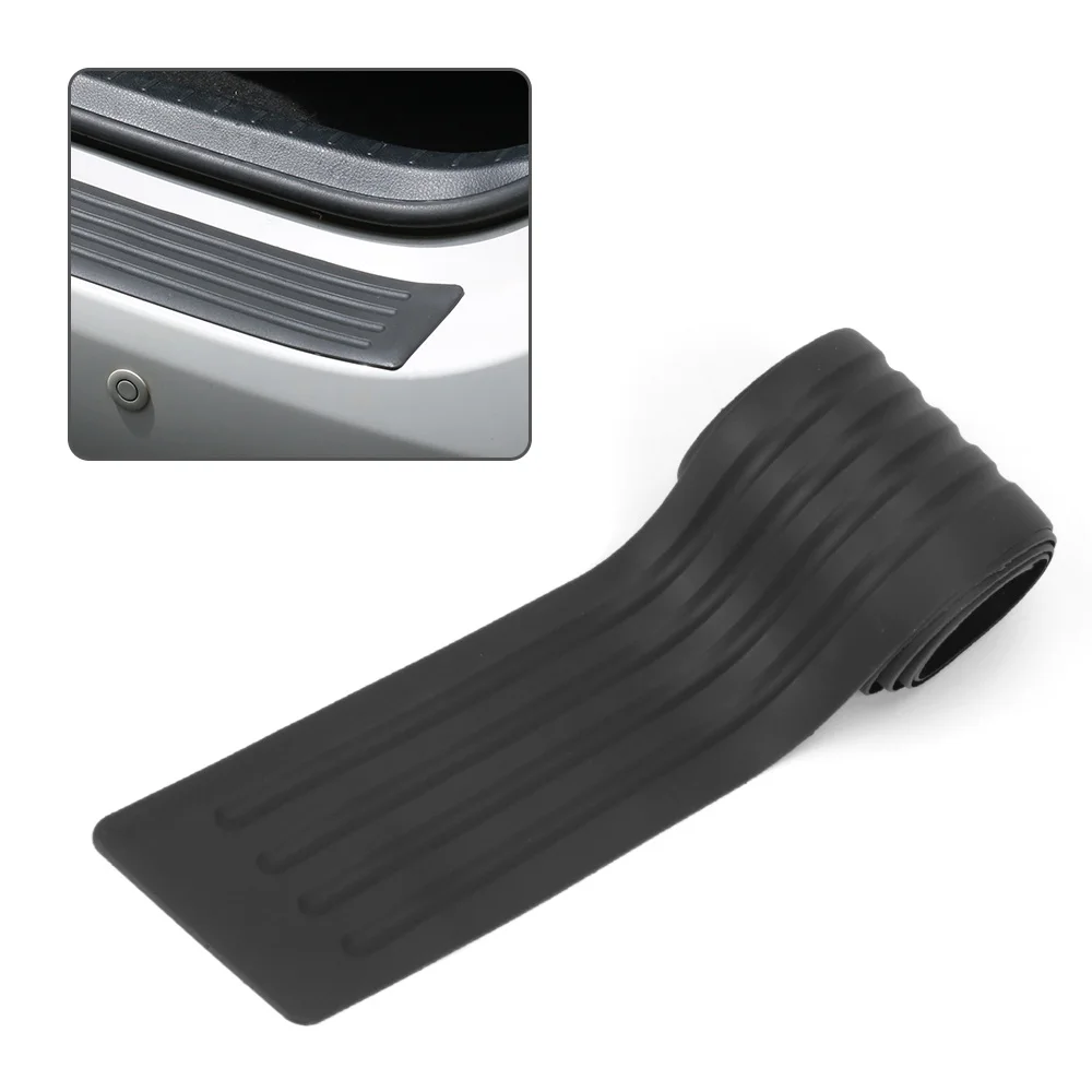 Universal Guard Trim Pad Rear Bumper Guard Rubber Cover Car Trunk Door Guard Strips Auto Sill Plate Protector Car Styling