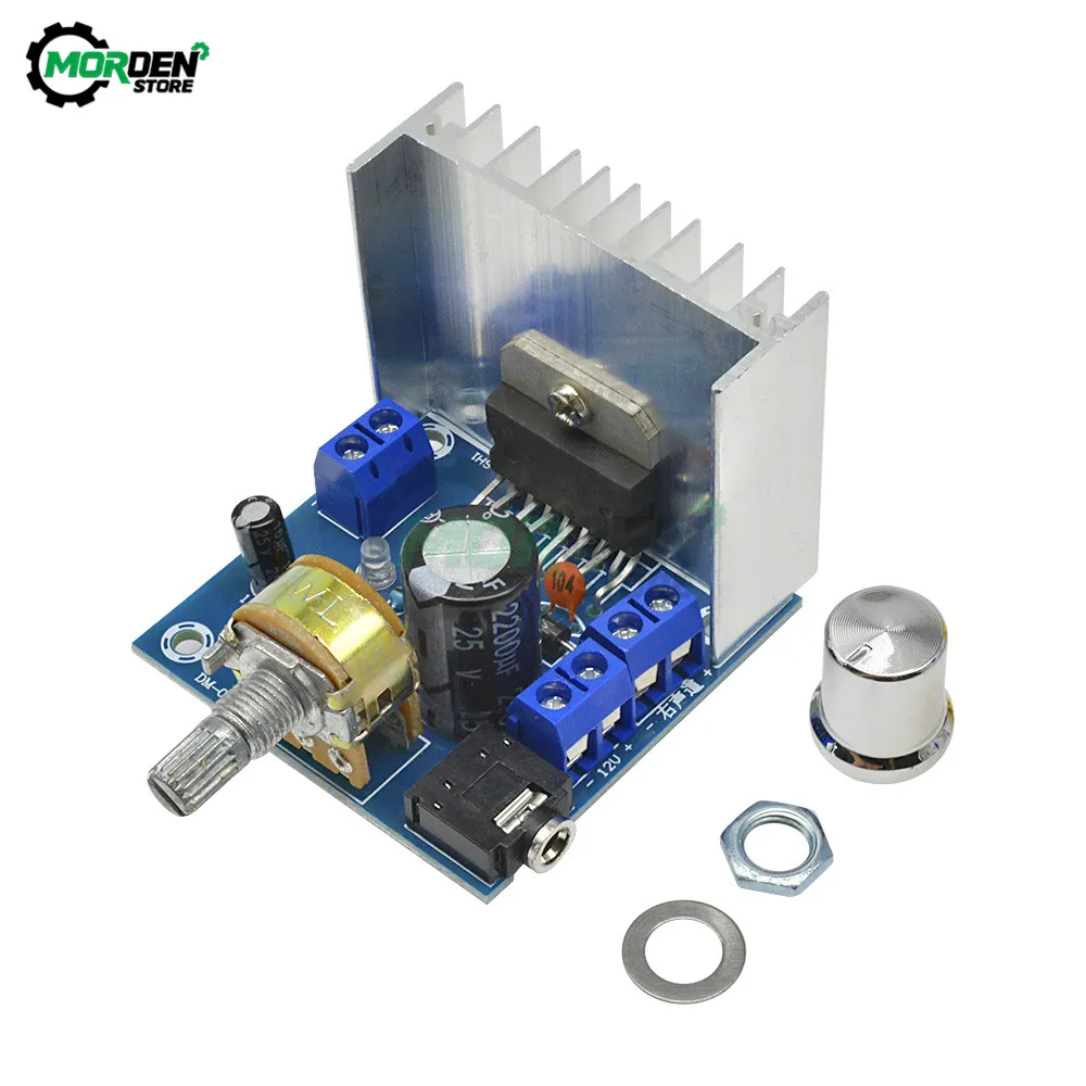 AC/DC 12V 2.0 Stereo Amplificador TDA7297 Amplifiers Audio Dual Channel 15W+15W Amplifier Board DIY For Home Theater