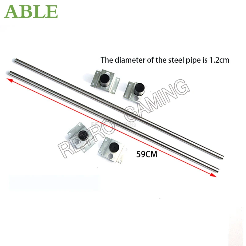 

Crane Machine Stainless Steel Claw Gantry Crane Rail 59 Cm for Toys, Gifts, Dolls Grabbing Arcade Cabinets