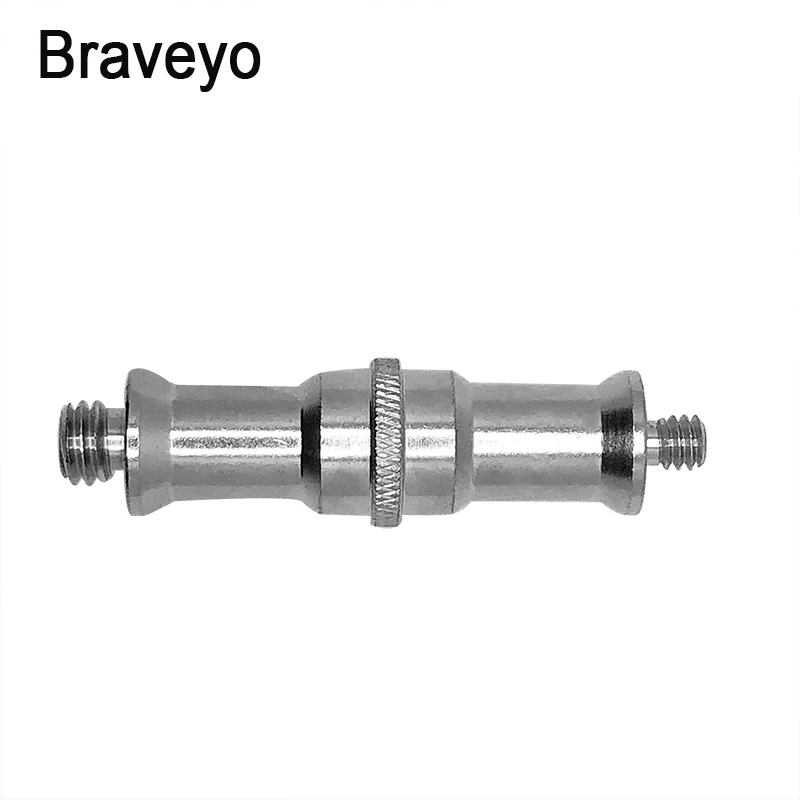 1/4 3/8 Inch Conversion Screw Long Stud Socket Revolving Transfer Metal Screw Tripod Photography Accessories For Dslr Camera