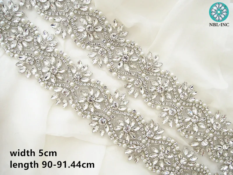 (1 yard) strass nuziale della cinghia oro con il diamante abito da sposa cinghia di cristallo di cerimonia nuziale del telaio per la cerimonia nuziale accessori del vestito WDD0895