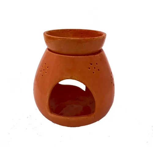 Wish By Konakoğlu Ceramic Decorative Censer Orange