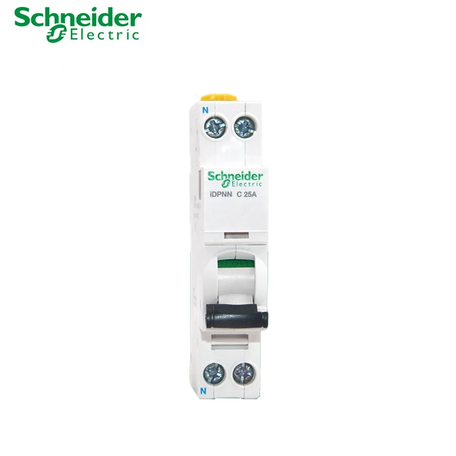 Schneider electric Acti 9  AC  1P+N miniature circuit breaker protector iDPNN type C 2A 6A 10A 16A 20A 25A 32A 40A air switch