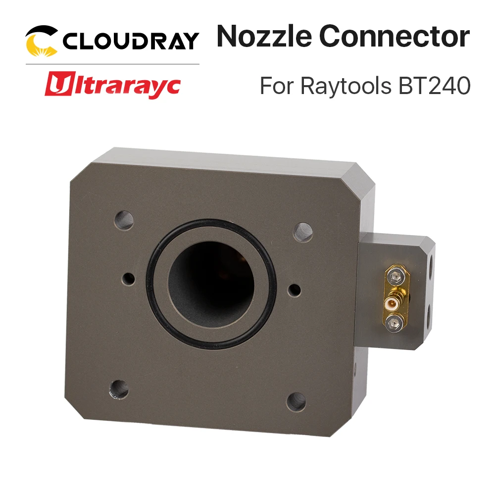 Ultrarayc الأصلي BT240 فوهة موصل BT240 أسفل المعادن جزء ل raytool BT240 فوهة السيراميك اكسسوارات تثبيت