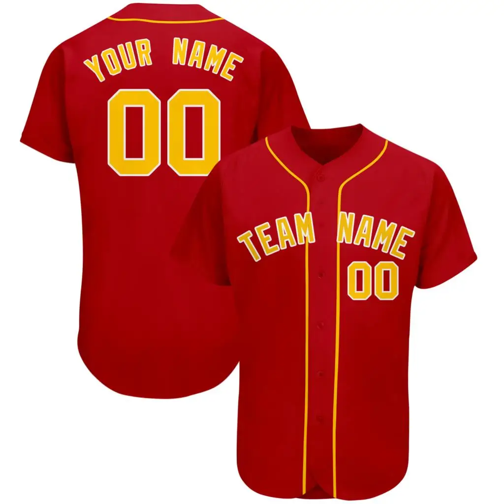 Custom Baseball Jersey Print Team Your Name and Number for Men Women Kids Big size Outdoors Indoors Casual Hip Hop Shirts