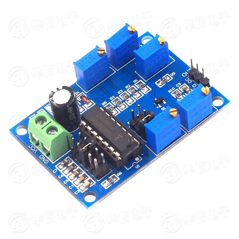 ICL8038 medium and low frequency signal generator sine wave triangle wave square wave module