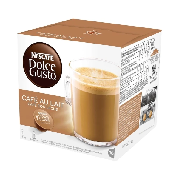 DOLCE GUSTO CAFE LECHE 2X16