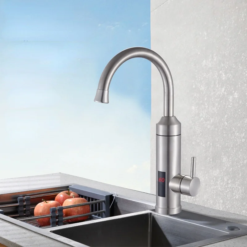 Household electric hot water faucet, instant hot type, hot and cold tap water, kitchen treasure water heater