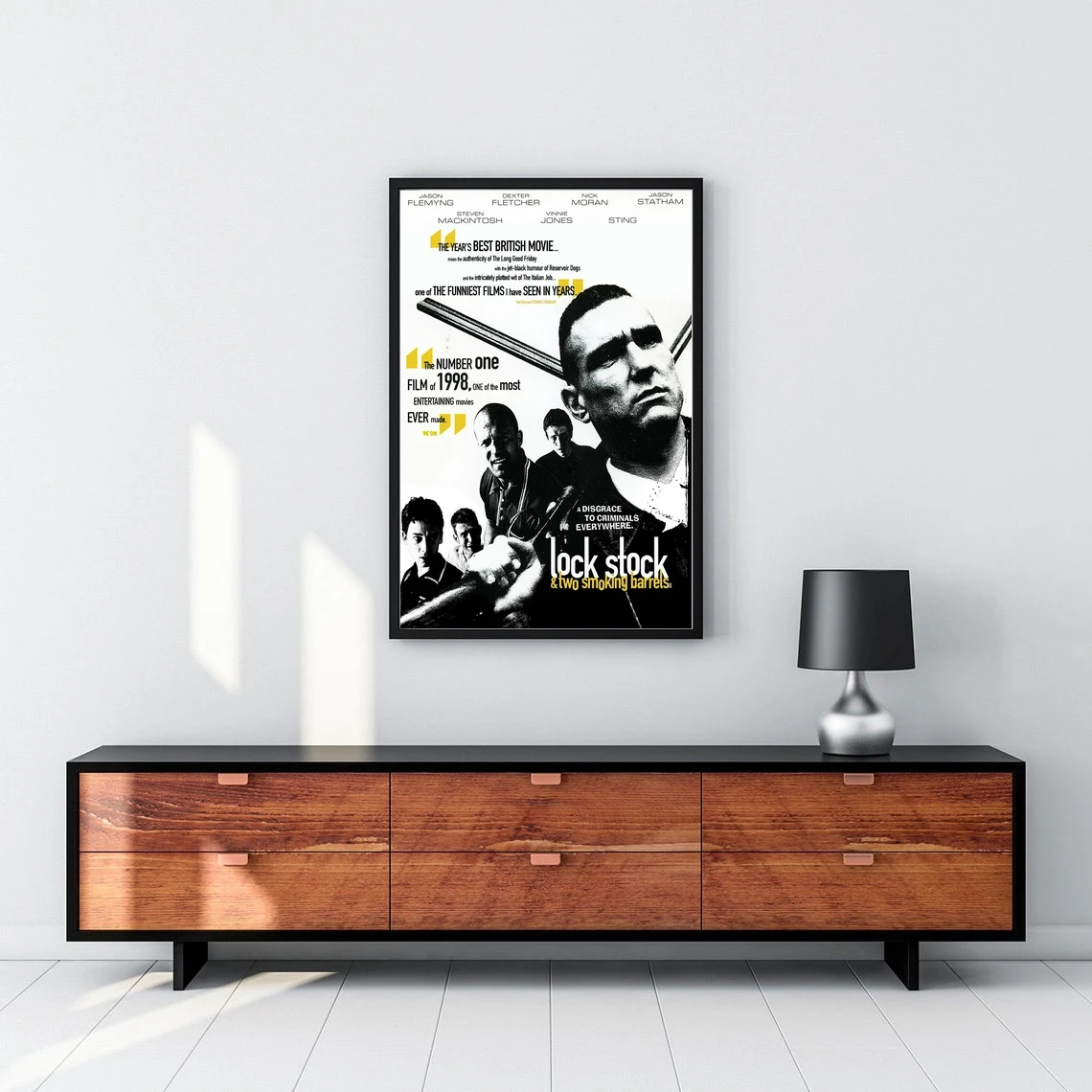 Lock Stock And Two Smoking Barrels Movie Poster Home Wall Painting Decoration (No Frame)