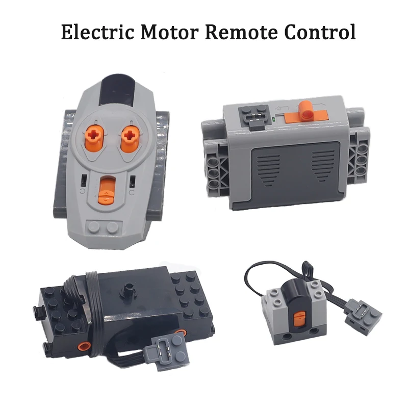 Technical Parts Motor Multi Power Functions MOC Technology PF Building Blocks X-XL-M-Servo Motor