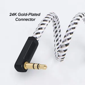 3.5mm 오디오 케이블 90도 남성 남성 Aux 케이블 전화/정제/헤드폰/MP3 플레이어/자동차/홈 스테레오