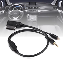 Car AMI MDI MMI 3.5mm AUX Interface Music Cable For iPhone 5 6 Audi VW