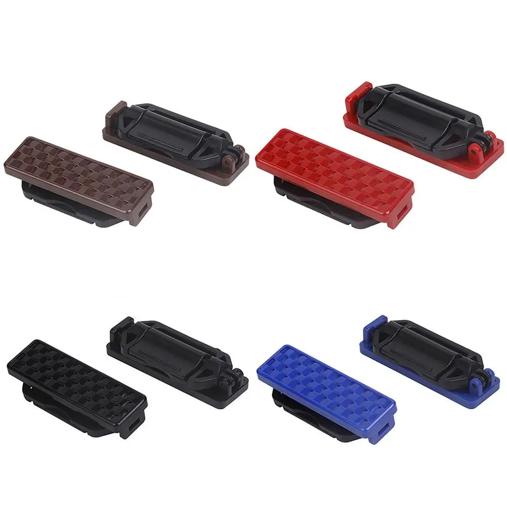 2PCS Car Safety Seat Belt Buckle Clip Seat belt Stopper Adjuster Clip Universal Car Seat Belt Fixing Clips Accessories