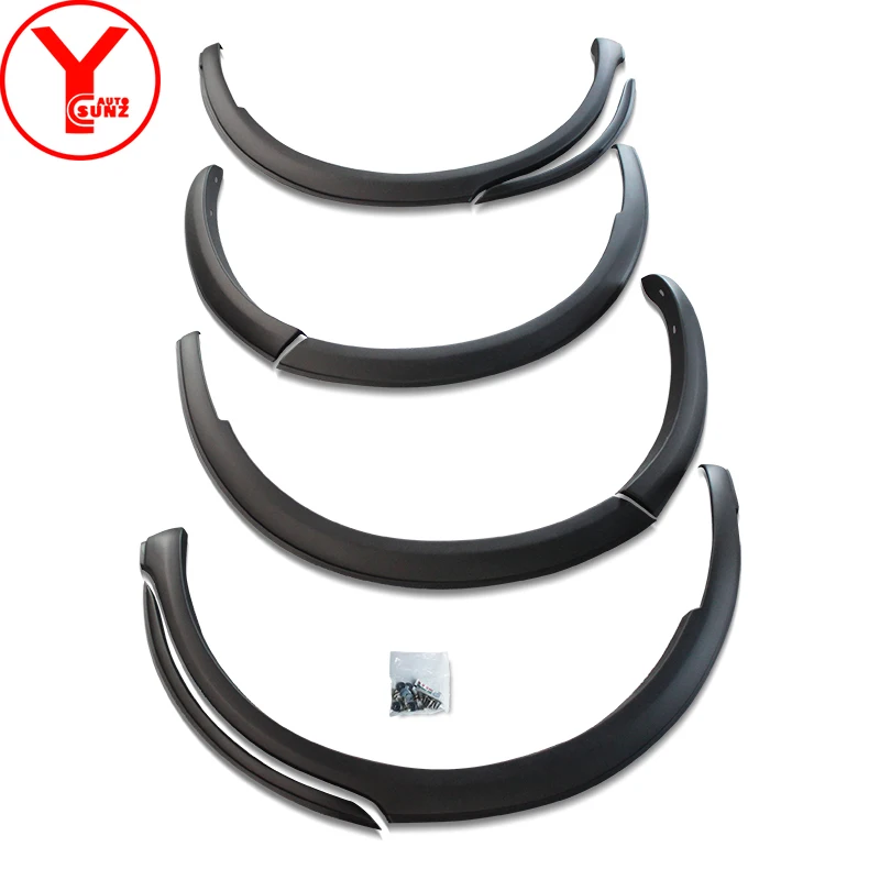 8PCS For Nissan Terra 2018 2019 2020 2021 Accessories Car Mudguard Mud Guard Flexible Fender Flares Wheel Arches Mudguard YCSUNZ