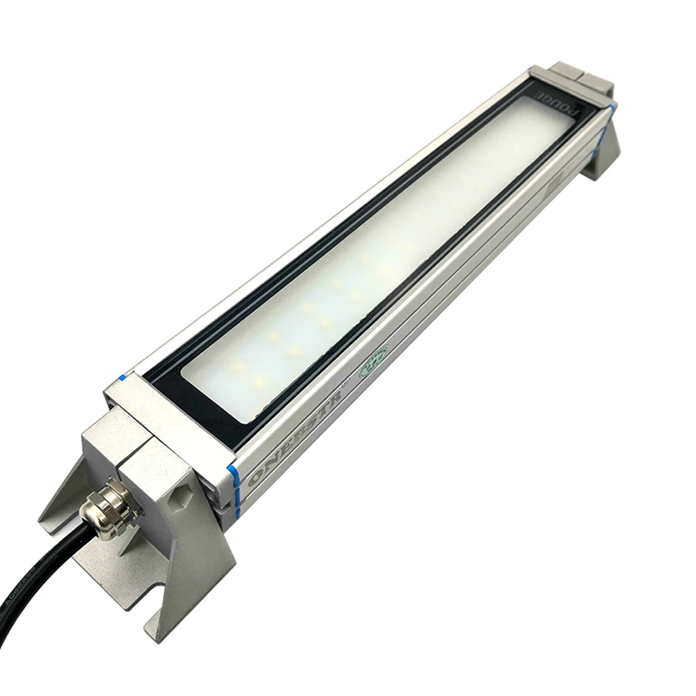 

12W 24V/220V LED Panel Working Light CNC Machine Work Tool Lighting Tempered Frosted Glass Waterproof IP67 Free Shipping