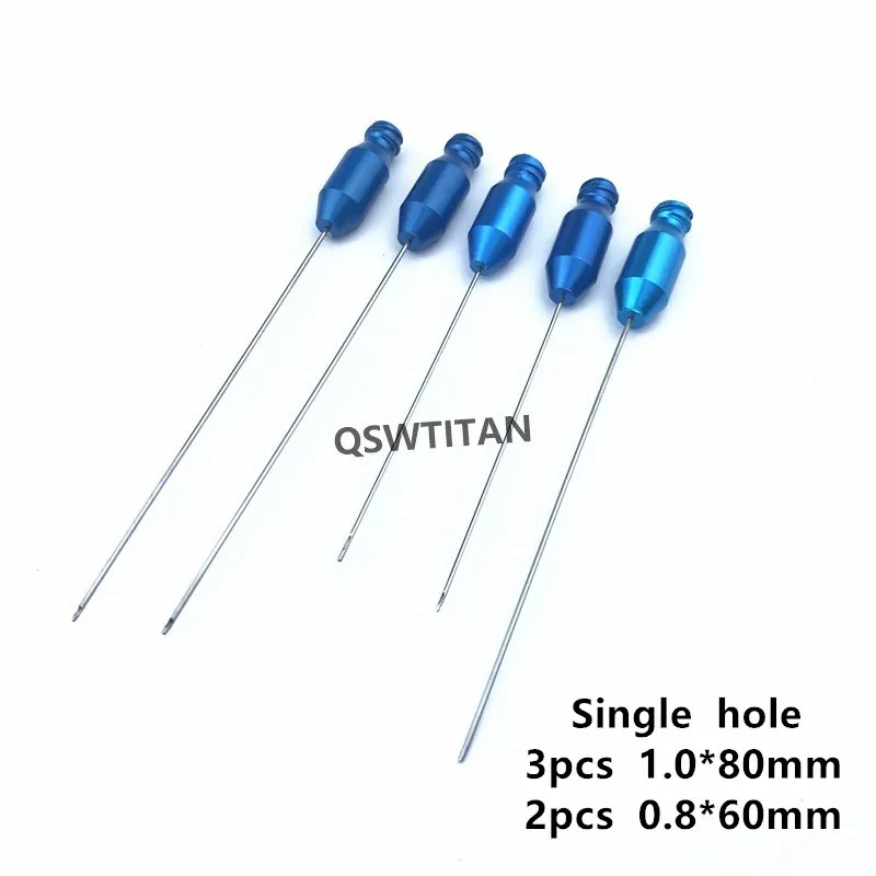 Liposuction Micro Cannula Single Hole Water Injection Cannula Liposuction Facial Fat Transplantation Tools