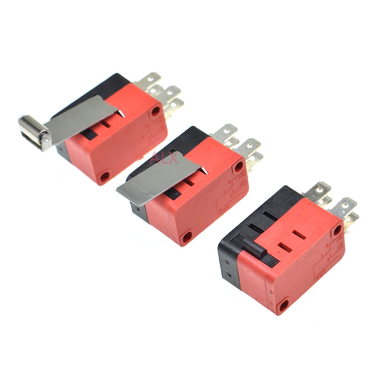 1PCS V-15-2C25 V-152-2C25 V-156-2C25 Roller Lever Arm push button double tact switch Momentary Micro Limit switches