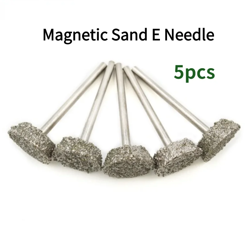 Magnetic Sand E Needle Press Diamond Grinding Needle Jade Agate Jade Tool Rough Grinding Peeling Coarse Sanding Grinding Head