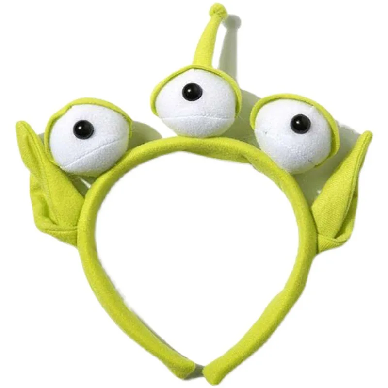 Disney-Pixar Toy Story Alienígena Headband, Pelúcia Elástico, Kawaii, Bonito Dos Desenhos Animados Hairband, Anime Figura Acessórios, Adereços Cosplay