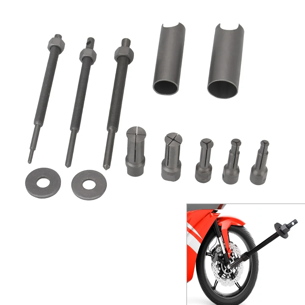 

Auto Wheel Gear Remover Pulling Extractor Tool Remover Kit 9mm to 23mm Motorcycle Car Inner Bearing Puller Tool