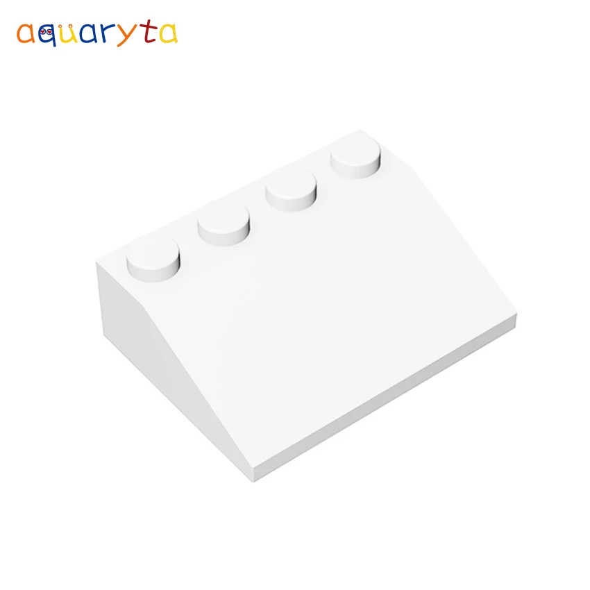 Aquaryta 20 pezzi blocchi MOC parti pendenza mattone 3x4 punti compatibile con 3297 accessori fai da te giocattoli educativi regalo per teenager