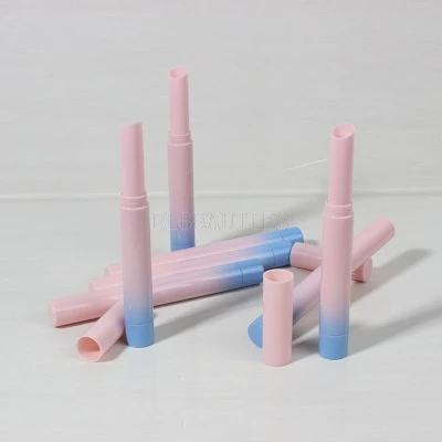 9.0 mm Diy Tube Self-control Black Gradual Powder Blue Lipstick Air Mouth Can Directly Irrigation free shipping 200pcs/lot