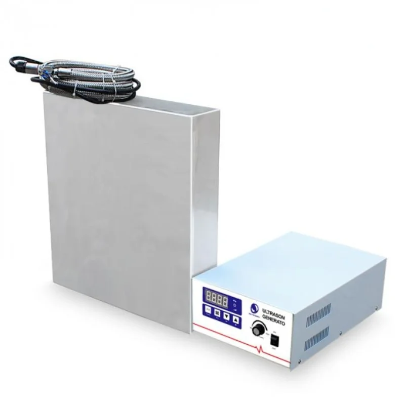 

2400W Immersible Ultrasonic Transducers Plate with 2 Generators for Auto Part