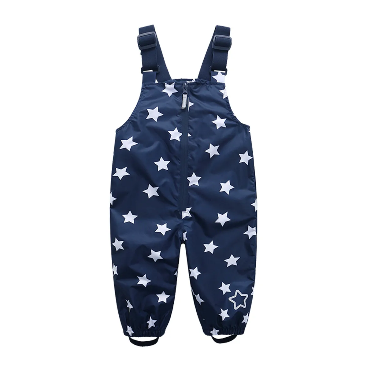 HONEYKING Children Waterproof Rain Pants Baby Jumpsuits Boys Girls Overalls Strap Pants Fashion Kids Overalls