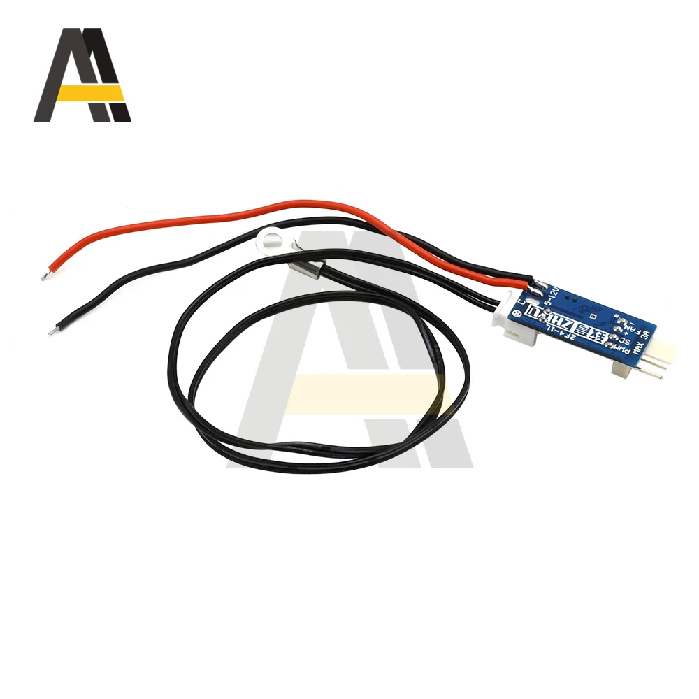 Módulo de controle de temperatura para PC, controlador de velocidade, despertador, PWM, 2, 3, 4, fios, DC 5V, 12V