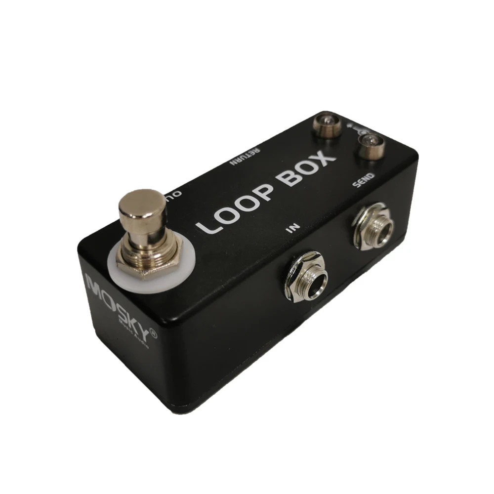 Mosky Loop Box Guitar Effect Pedal Switcher Channel Selection True Bypass Guitar Parts