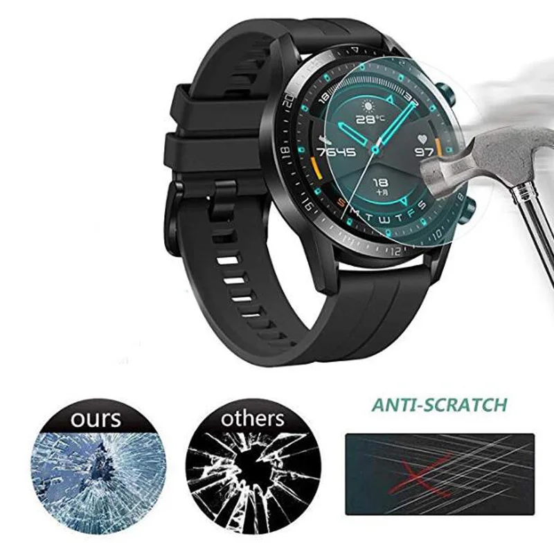 Miếng Dán Bảo Vệ Bảo Vệ Cho Huawei Honor Dây GT/Magic 2 Bìa Bảo Vệ Màn Hình GT2 Magic2 Đồng Hồ Thông Minh Smartwatch Bảo Vệ