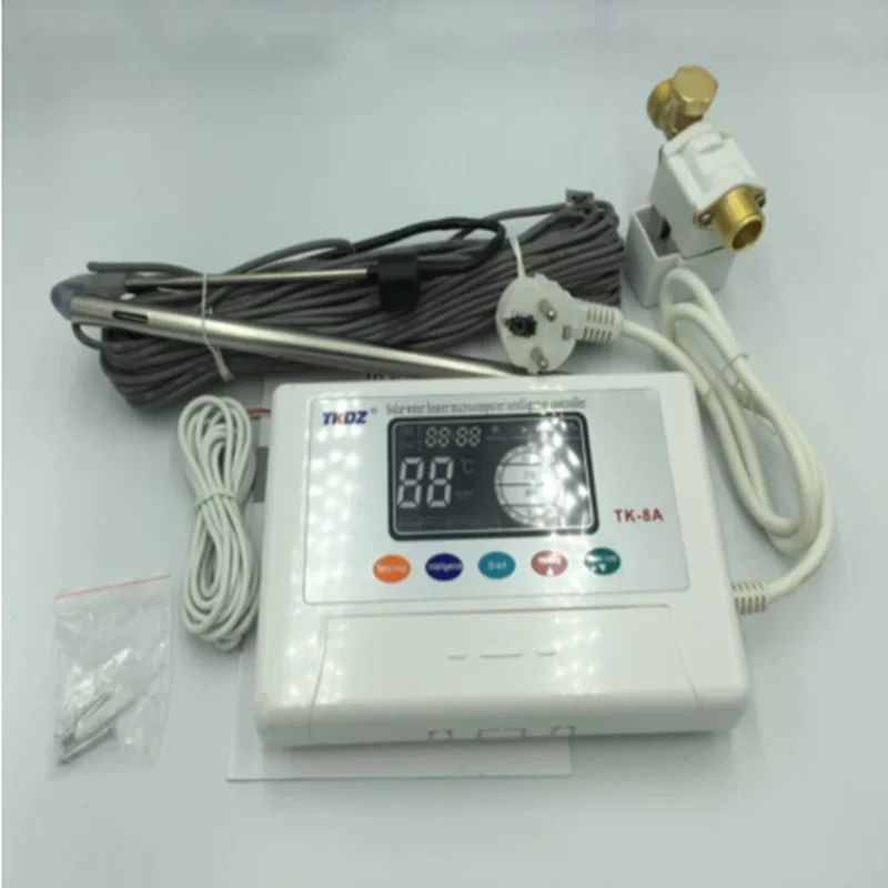 220VAC 110VAC 2000W Solar Water Heater Water Temperature Level Controller TK-8A Microcomputer Intelligent Heating