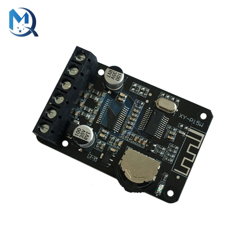 XY-P15W Bluetooth 5.0 Amplifier Board DC 8-24V 10W 15W 20W High Power Digital Amplifier Module Audio Stereo AMP Sound Board