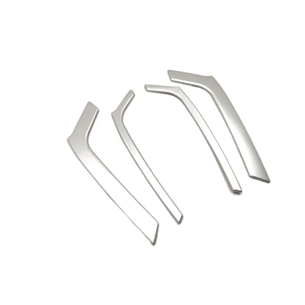 Car Inner Door Armrest Decoration Sticker Cover Interior Trim Silver For Suzuki SX4 S-cross Crossover 2014-2021 Accessories