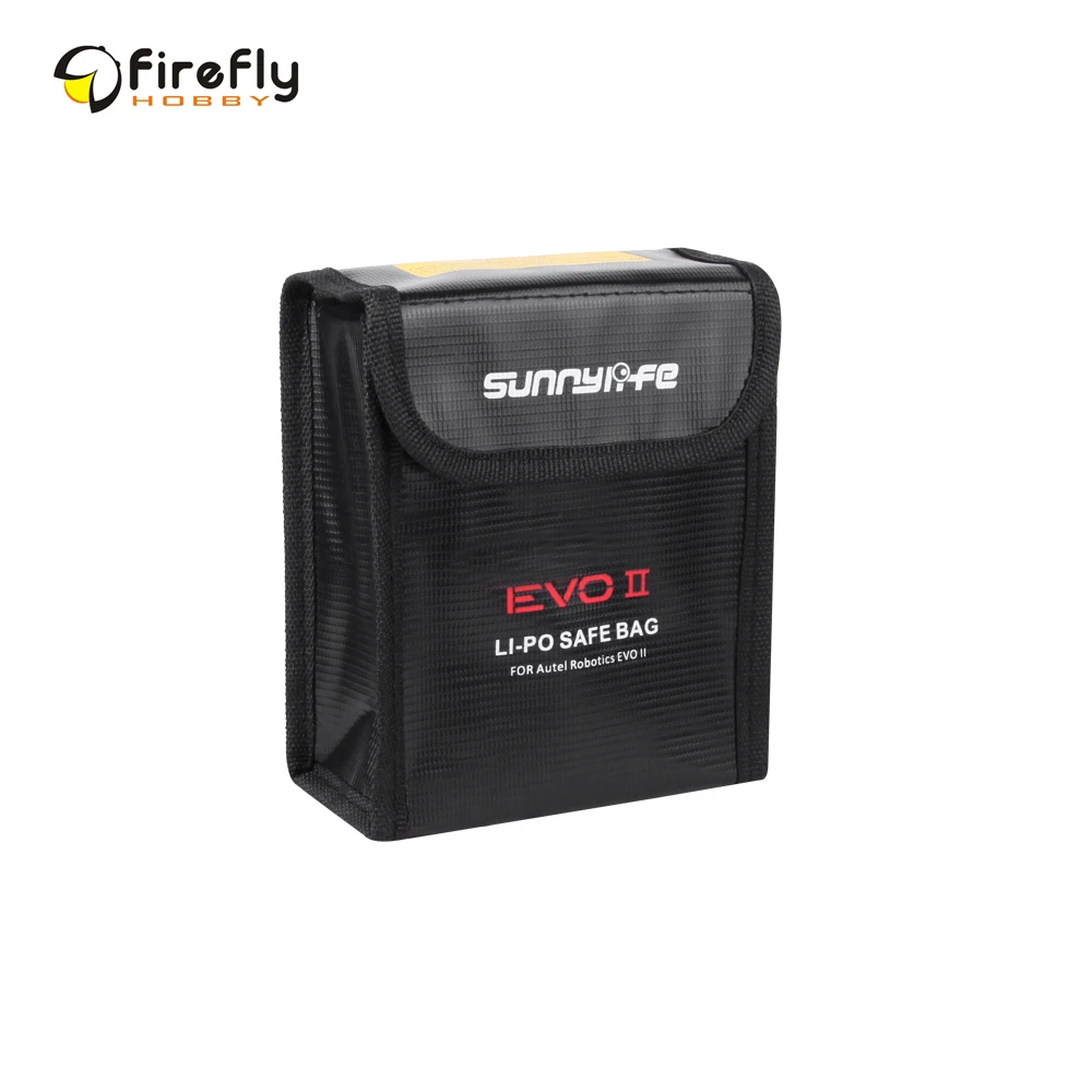 Sunnylife Explosion-proof Battery Safe Bag Protective LiPo Safe Bag for Autel Robotics EVO II Series Drone