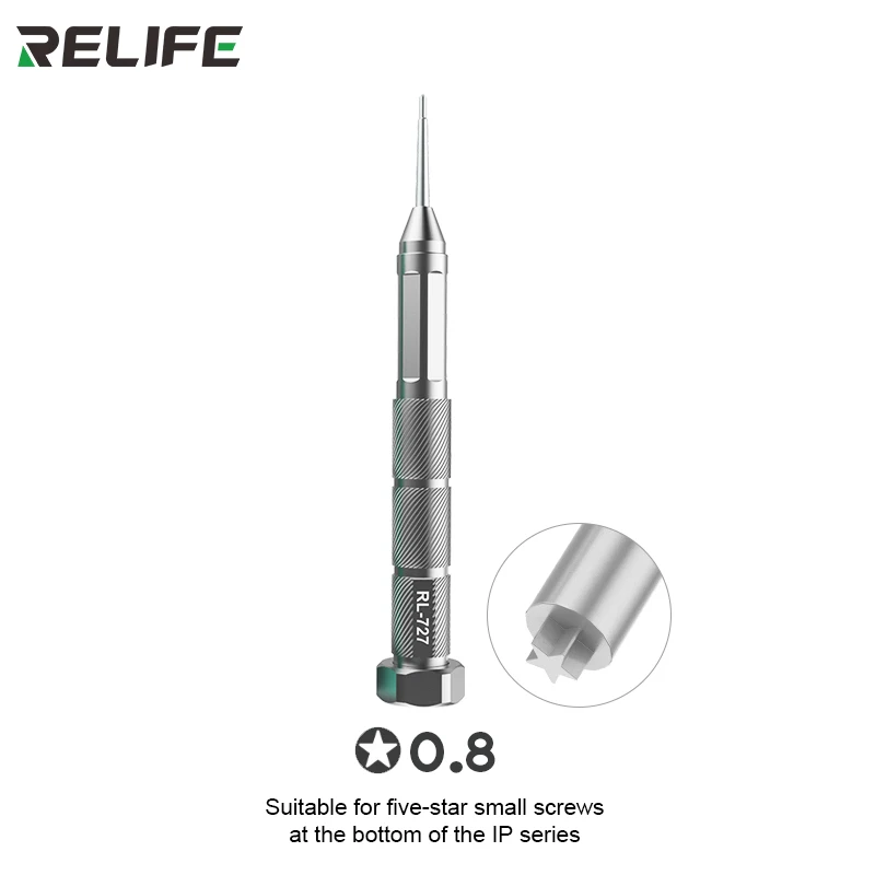 RELIFE RL-727 ثلاثية الأبعاد مفك الدقة المغناطيسي تفكيك المسمار إصلاح الأدوات اليدوية ل الهواتف المحمولة مفك مسامير الكمبيوتر بت