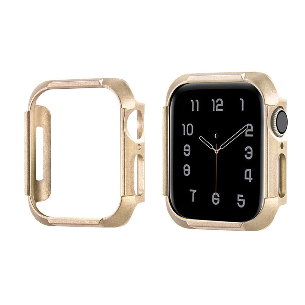 

Frame Protector Case Cover For Apple Watch Series 5/4 40mm 44mm Hard PC Protective Bumper Without Build-in Screen IWatch Shell