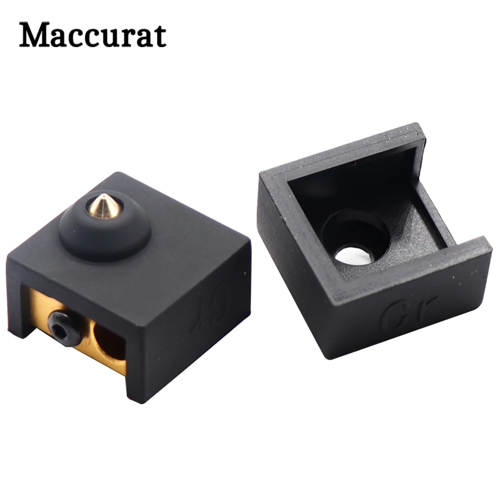 5/10PCS Printer Silicone Sock Fits MK7 MK8 MK10 Aluminum Block J-head Hotend Extruder Heater Block Cover Hotend for CR-10 Ender3