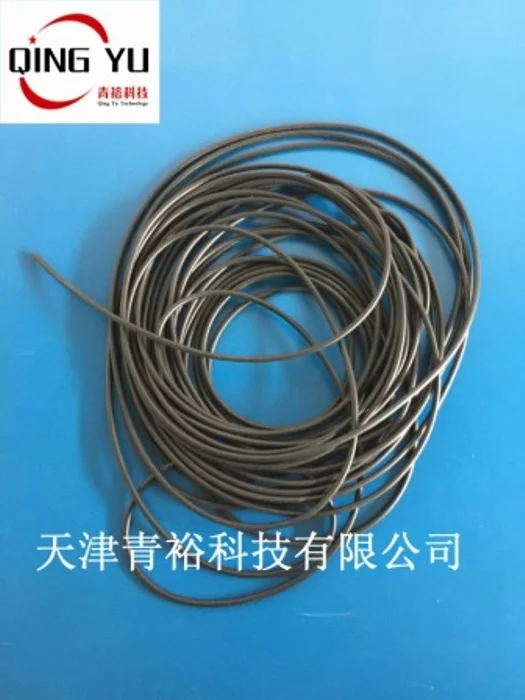 

Electromagnetic Shielding Conductive Rubber Strip Nickel Carbon (Ni / C) 3.2mm Diameter Solid Rubber Strip