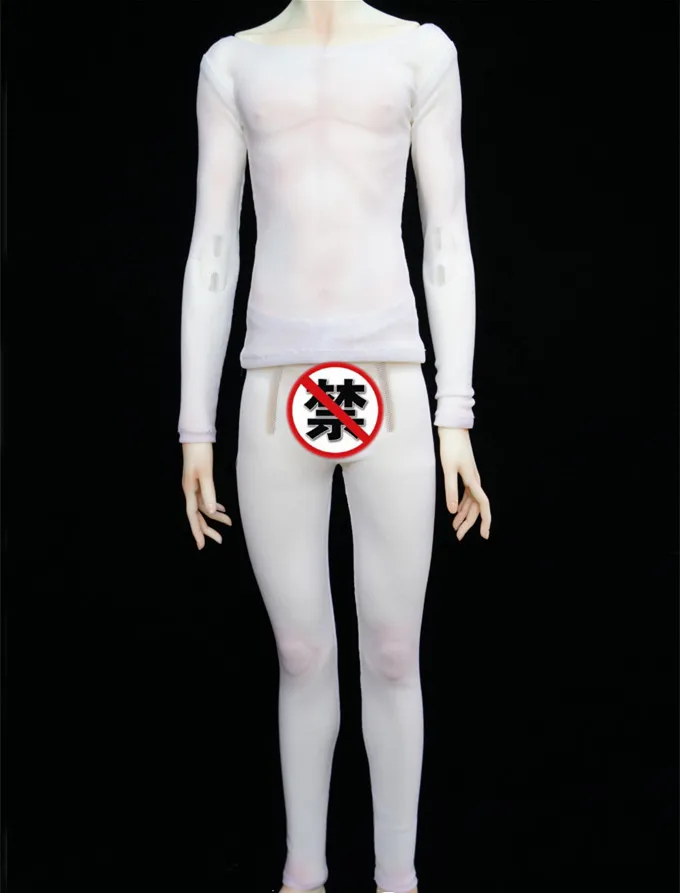 BJD doll clothing is suitable for 1/3 1/4 size MSD sexy doll underwear through white mesh leggings anti-dye doll accessories