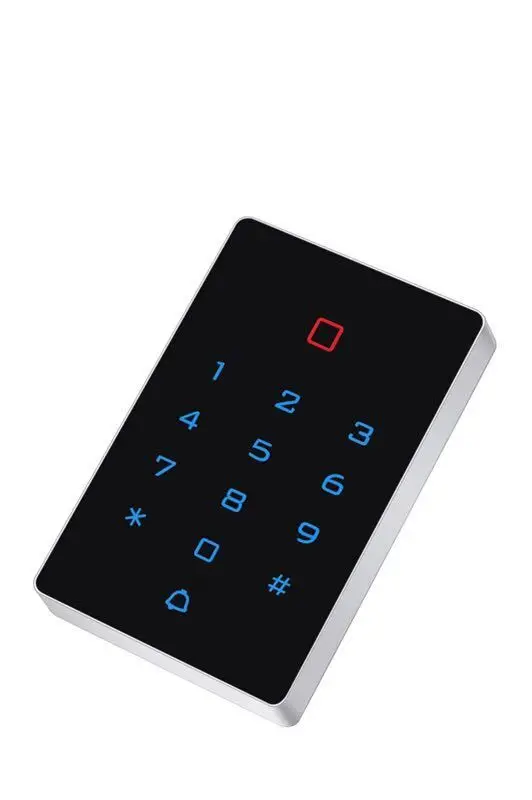 with 2000 users Door Access Control System Touch RFID Reader Keypad Entry Home Security Access ID tags optional