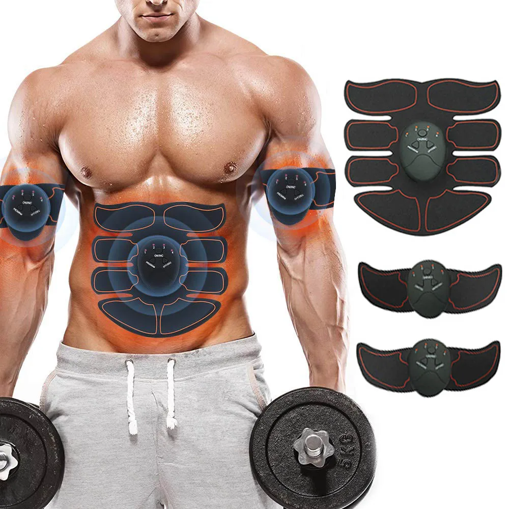 Estimulador muscular Abdominal EMS, masajeador de glúteos, entrenador de cadera, máquina de electroestimulación, gimnasio en casa, Tonificador